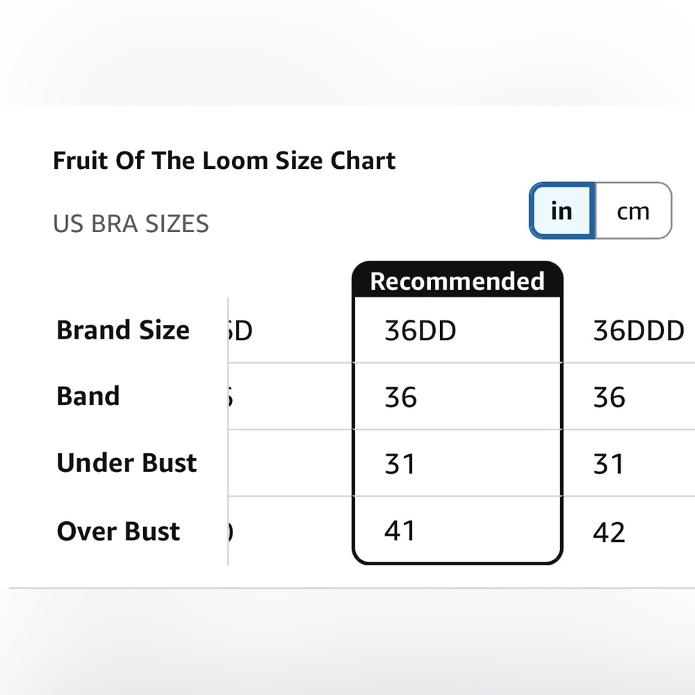 🍇NWOT Fruit of the Loom Cotton T-Shirt Bra 3-Pack 36DD - Picture 7 of 7